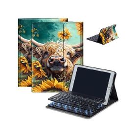 Case for Fire HD 10 ＆ 10 Plus Tablet (13th/11th Generation, 2023/2021 Release) 10.1" with Keyboard, PU Leather Multiple-Angles Keyboard C_並行輸入