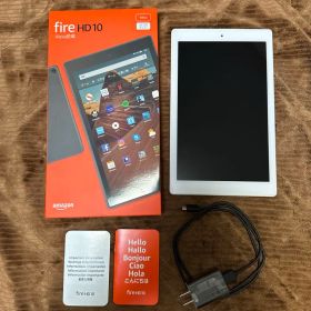【箱・付属品あり】Fire HD 10 第9世代 10インチ 32GB ホワイト