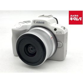 【中古】 【並品】 キヤノン EOS R50 RF-S18-45 IS STMレンズキット ホワイト