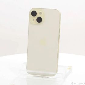 〔中古品〕 iPhone15 256GB イエロー MTMQ3J／A SIMフリー【377】