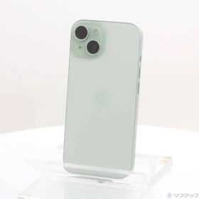 〔中古品〕 iPhone15 256GB グリーン MTMT3J／A SIMフリー【297】