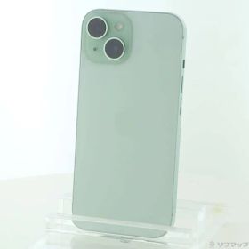 〔中古品〕 iPhone15 256GB グリーン MTMT3J／A SIMフリー【269】