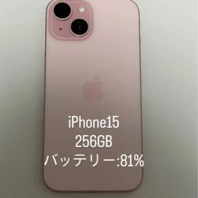 【値下げ交渉可】Apple iPhone 15 256GB