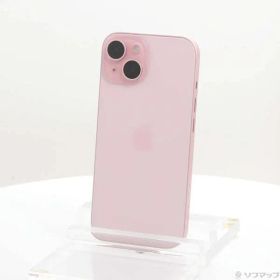 〔中古品〕 iPhone15 128GB ピンク MTMJ3J／A SIMフリー【305】