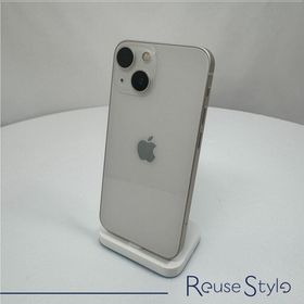 iPhone 13 mini 256GB スターライト 76% SIMロック解除済み