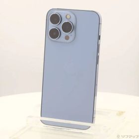 〔中古品〕 iPhone13 Pro 512GB シエラブルー MLV03J／A SIMフリー【295】