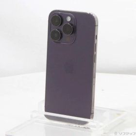 〔中古品〕 iPhone14 Pro 128GB ディープパープル NQ0F3J／A SIMフリー【276】