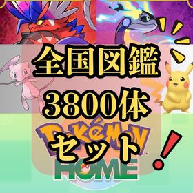 ⭐️全国図鑑・各ソフト図鑑⭐️ 色違い・約3800体 | ポケモン剣盾(ソードシールド)のアカウントデータ、RMTの販売・買取一覧