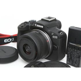 【全額返金保証】美品｜キヤノン EOS R50 RF-S18-45 IS STM レンズキット [ブラック]（センサー清掃済） CA01-R3058-3Y1B
