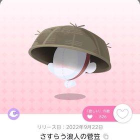DF6 さすらう浪人の菅笠 | ポケコロツイン(ポケツイ)のアカウントデータ、RMTの販売・買取一覧