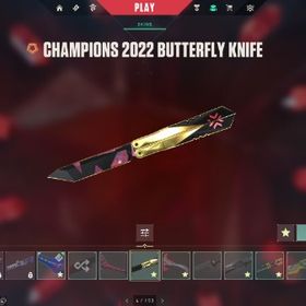 👑Champions 2022 セット 複数スキンセット アセンダント | VALORANT(ヴァロラント)のアカウントデータ、RMTの販売・買取一覧