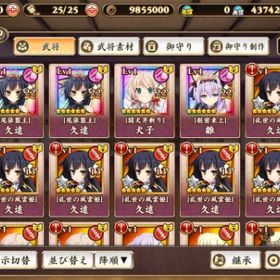 姫晶石437000個 ★5キャラ80体 限定56体 初期アカウント | 戦国恋姫オンライン(戦恋OLG)のアカウントデータ、RMTの販売・買取一覧