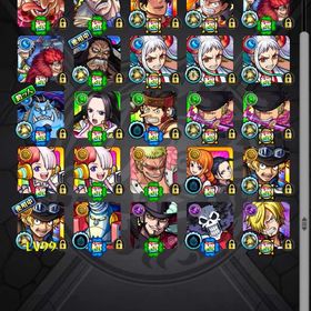 ワンピースキャラ多数 ネオ、ルシファー | モンストのアカウントデータ、RMTの販売・買取一覧