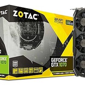 【中古】(AMP Extreme Edition) - ZOTAC ZT-P10700B-10P GeForce GTX 1070 AMP Extreme 8GB GDDR5 Graphics Card