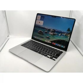 【中古】Apple MacBook Air 13インチ M3(CPU:8C/GPU:8C) 8GB/256GB シルバー MRXQ3J/A (13インチ, M3, 2024)【新宿2】保証期間1ヶ月【ランクA】