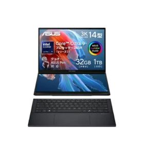 【新品・5営業日で発送】ASUS エイスース UX8406CA-U9321W ASUS Zenbook DUO (2025) UX8406 Windows 11 Home 14.0型（インチ） Core Ultra9 メモリ32GB SSD 1TB...