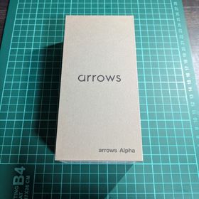 レノボ(Lenovo)のlenovo ARROWS ALPHA ブラック(スマートフォン本体)