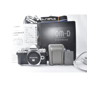 OLYMPUS OM-D E-M10 Mark III シルバー ボディー(ミラーレス一眼)