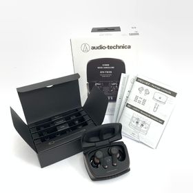 オーディオテクニカ(audio-technica)のオーディオテクニカ Audio-Technica ワイヤレスイヤホン ノイズキャンセリング ATH-TWX9 ブラック / 240001169224(ヘッドフォン/イヤフォン)