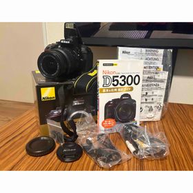 ニコン(Nikon)のNIKON D5300 一眼レフ18-55 VR II Kit【中古極美品】(デジタル一眼)