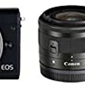 【中古】【非常に良い】Canon ミラーレス一眼カメラ EOS M100 ダブルレンズキット ブラック EOSM100BK-WLK