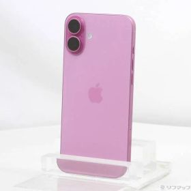 〔展示品〕 iPhone16 Plus 128GB ピンク 3N345J／A SIMフリー【258】