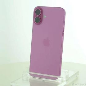 〔展示品〕 iPhone16 Plus 128GB ピンク 3N345J／A SIMフリー【377】