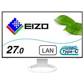 EIZO(エイゾー) USB-C接続 PCモニター FlexScan ホワイト EV2795-WT ［27型 /ワイド /WQHD(2560×1440）］ EV2795WT