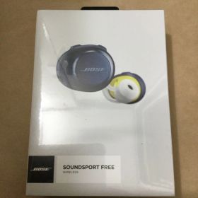 新品未開封 BOSE SOUNDSPORT FREE ワイヤレスイヤホン NAVY/CITRON