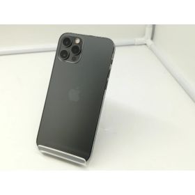 【中古】Apple docomo 【SIMロック解除済み】 iPhone 12 Pro 128GB グラファイト MGM53J/A【札幌】保証期間1週間【ランクC】