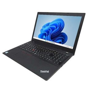 ノートパソコン lenovo ThinkPad L580 中古 2017年モデル Windows11 64bit テンキー 第8世代 Core i3 メモリ8GB 高速 SSD 無線LAN 15インチ A4サイズ 4019997