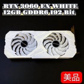 美品✨RTX 3060 EX WHITE 12GB GDDR6 192 Bit