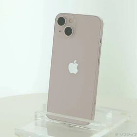 〔中古品〕 iPhone13 256GB ピンク MLNK3J／A SIMフリー【377】