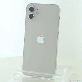 〔中古品〕 iPhone12 128GB ホワイト MGHV3J／A SIMフリー【349】