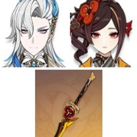 即対応|ティナリ1凸+夢見月瑞希+ヌヴィレット+天空の傲+天空の翼+有楽御簾切+狼の末路+千織2凸 | 原神のアカウントデータ、RMTの販売・買取一覧