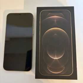 【美品 本体箱付き】iPhone12ProMaxゴールド 256GB