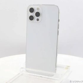 〔中古品〕 iPhone12 Pro Max 128GB シルバー MGCV3J／A SIMフリー【368】