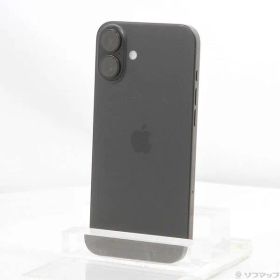 〔展示品〕 iPhone16 Plus 128GB ブラック 3N343J／A SIMフリー【276】