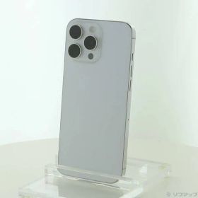 〔中古品〕 iPhone16 Pro Max 256GB ホワイトチタニウム MYWH3J／A SIMフリー【269】