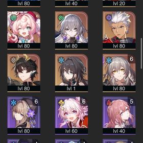 🔥注文販売〇セイバー完凸+餅 ヒアンシー+餅 丹恒+餅🔥🔥 | 崩壊スターレイル(崩スタ)のアカウントデータ、RMTの販売・買取一覧