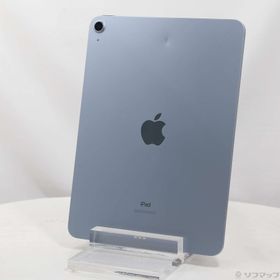 (中古)Apple iPad Air 第4世代 64GB スカイブルー MYFQ2J/A Wi-Fi(196-ud)