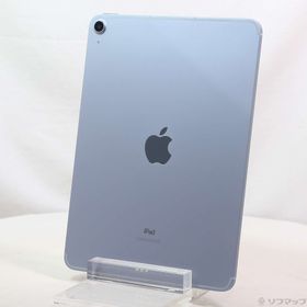 (中古)Apple iPad Air 第4世代 256GB スカイブルー MYH62J/A docomoロック解除SIMフリー(297-ud)