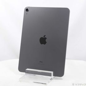 (中古)Apple iPad Air 第4世代 64GB スペースグレイ MYFM2J/A Wi-Fi(348-ud)