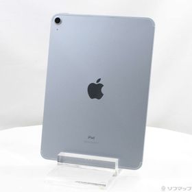 (中古)SoftBank iPad Air 第4世代 256GB スカイブルー MYH62J/A SoftBank(196-ud)
