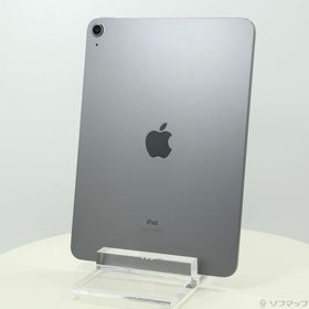 (中古)Apple iPad Air 第4世代 64GB スペースグレイ MYFM2J/A Wi-Fi(297-ud)