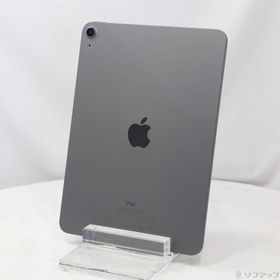 (中古)Apple iPad Air 第4世代 256GB スペースグレイ MYFT2J/A Wi-Fi(371-ud)