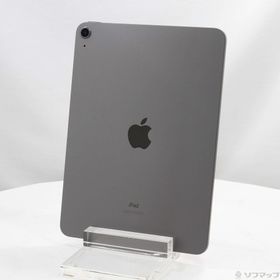(中古)Apple iPad Air 第4世代 64GB スペースグレイ MYFM2J/A Wi-Fi(344-ud)
