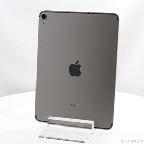 (中古)Apple iPad Air 第4世代 64GB スペースグレイ MYGW2J/A docomoロック解除SIMフリー(295-ud)