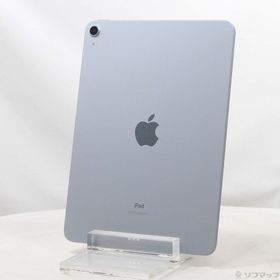(中古)Apple iPad Air 第4世代 256GB スカイブルー MYFY2J/A Wi-Fi(276-ud)