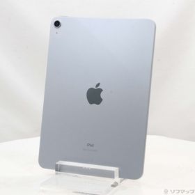 (中古)Apple iPad Air 第4世代 64GB スカイブルー MYFQ2J/A Wi-Fi(348-ud)